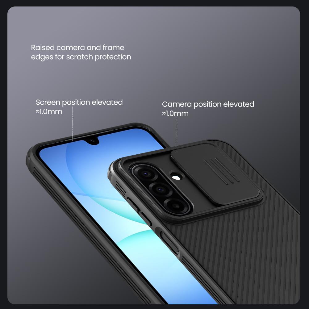 Чехол Nillkin для Samsung Galaxy A17 5G, Чехол CamShield Pro со шторкой для защиты объектива камеры, Ультратонкий Жесткий ПК Защитный Чехол для Телефона
