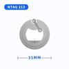 Прозрачная RFID NFC стикер-метка с клеевым слоем и чипом Tag213 для контроля доступа