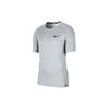 Pro Training Compression Short Sleeve T-Shirt Men Tops Light-Smoke-Grey BV5632-085