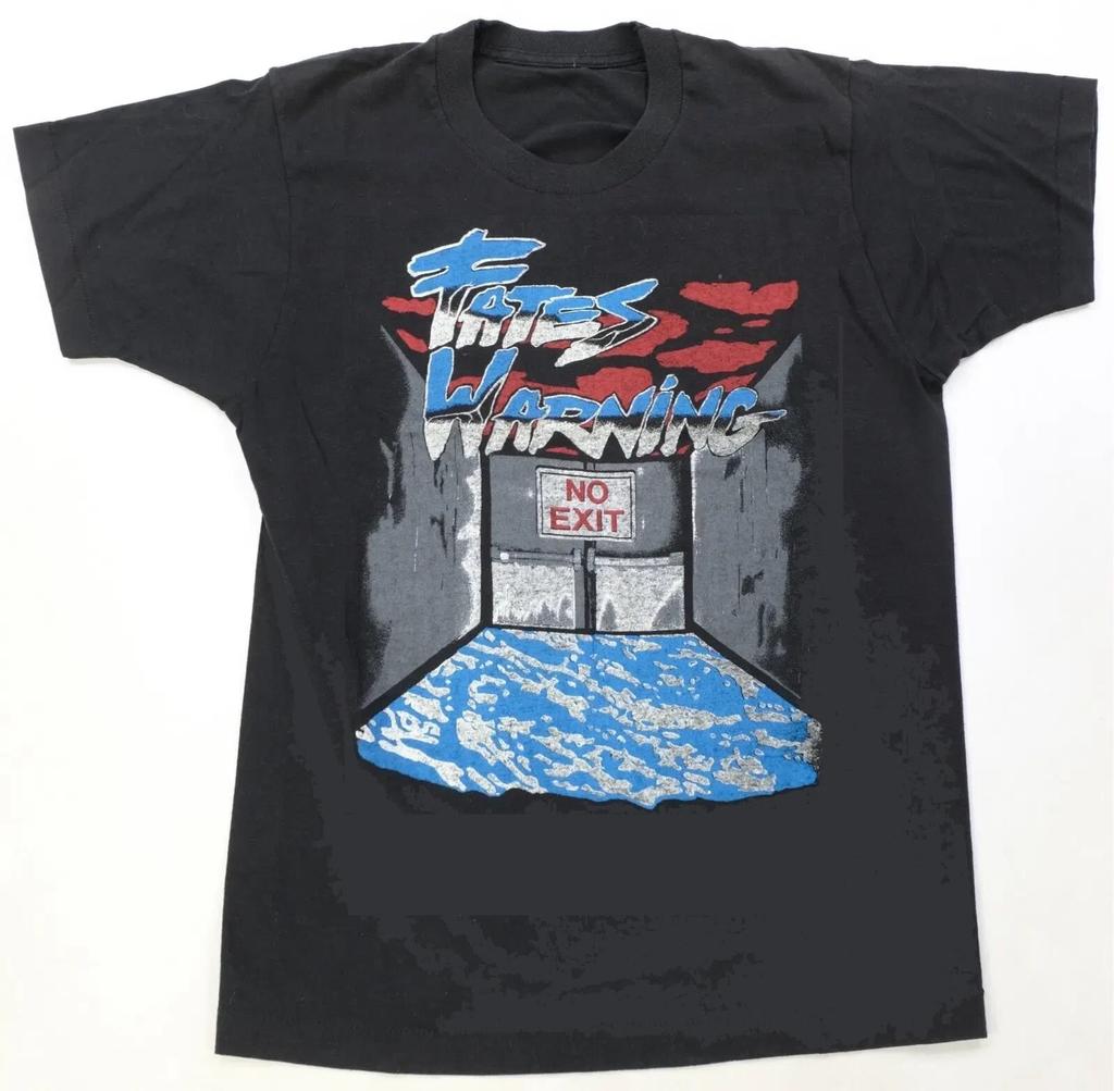 VTG The Fates Warning No Exit Tour Cotton Black S-5XL T Shirt CM769