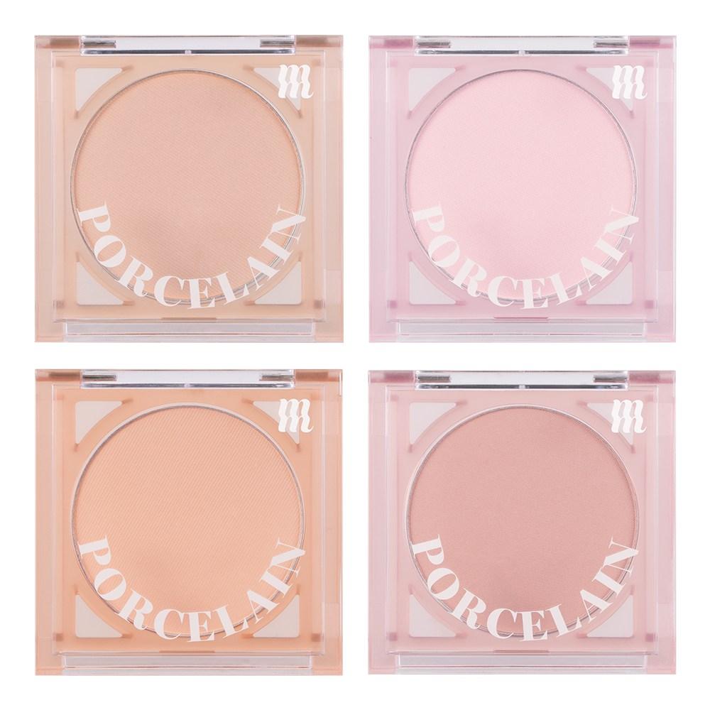 Merge Porcelain Cheek Blusher 4.2g, Bloom Pink, 2 Pieces