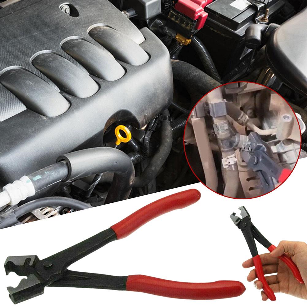 Профессиональные автомобильные плоскогубцы для водопроводных труб, плоскогубцы для масляного шланга, ремонтный хомут, автомобильные аксессуары для мотоциклов, обжимные приспособления для автомобиля E9F8