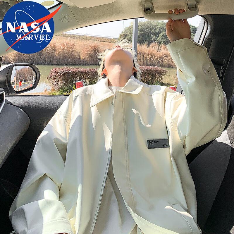 NASA MARVEL Men's Loose Lapel Casual Jacket