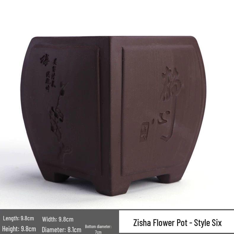 Орхидея Большой Керамический Горшок-Скала - Дышащий, Креативный Дизайн для Дома или Офиса