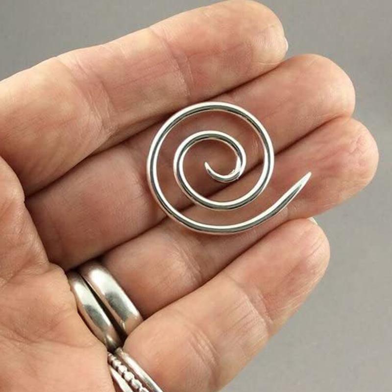 Спиральная вязальная спица Вязальный инструмент ручной работы Спиральная вязальная игла