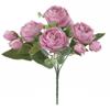 30CM Fake Rose Silk Peony Artificial Flowers Cheap Festival Decor Vases Filler Home Room Wedding Bridal Bouquet Indoor Scrapbook