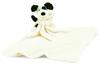 Jellycat Bashful Puppy Soother Plush Dog, 33cm, Black & Cream