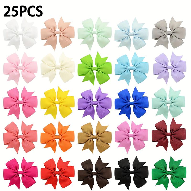 25/30/40/50/60Pcs 3inch Sunflower Hairclips for Children's Hair Accessories  Kids Baby Hairpin Girls Headclip