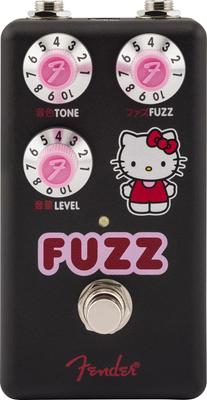 X Hello Kitty Black Fuzz Pedal Fuzz Hello Kitty Fender/Fender