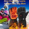 Hiking Windproof Rechargeable Heated Gloves Electric Gloves Touchscreen Hand Warmer