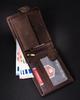 Ptn N992L-Chm-M-8596 Brown Leather Wallet
