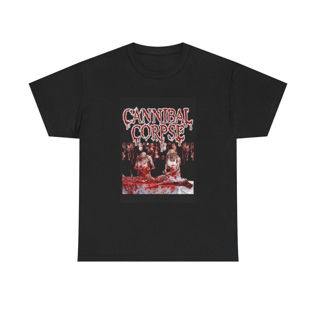 Cannibal Corpse Tshirt Metal Band Merch Graphic Rock Unisex Heavy Cotton Tee