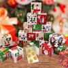 24Pcs Small Gift Candy Box 24 Days Packaging Bags  New Year Celebration