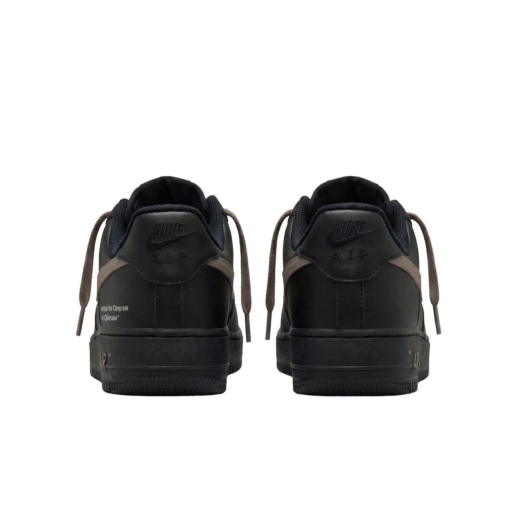 Nike Кроссовки Air Force 1 Устойчивые к истиранию Увеличивающие рост Низкие Скейтбордические Обувь Унисекс Черный Белый Коричневый CW2288-001(Команда577-)