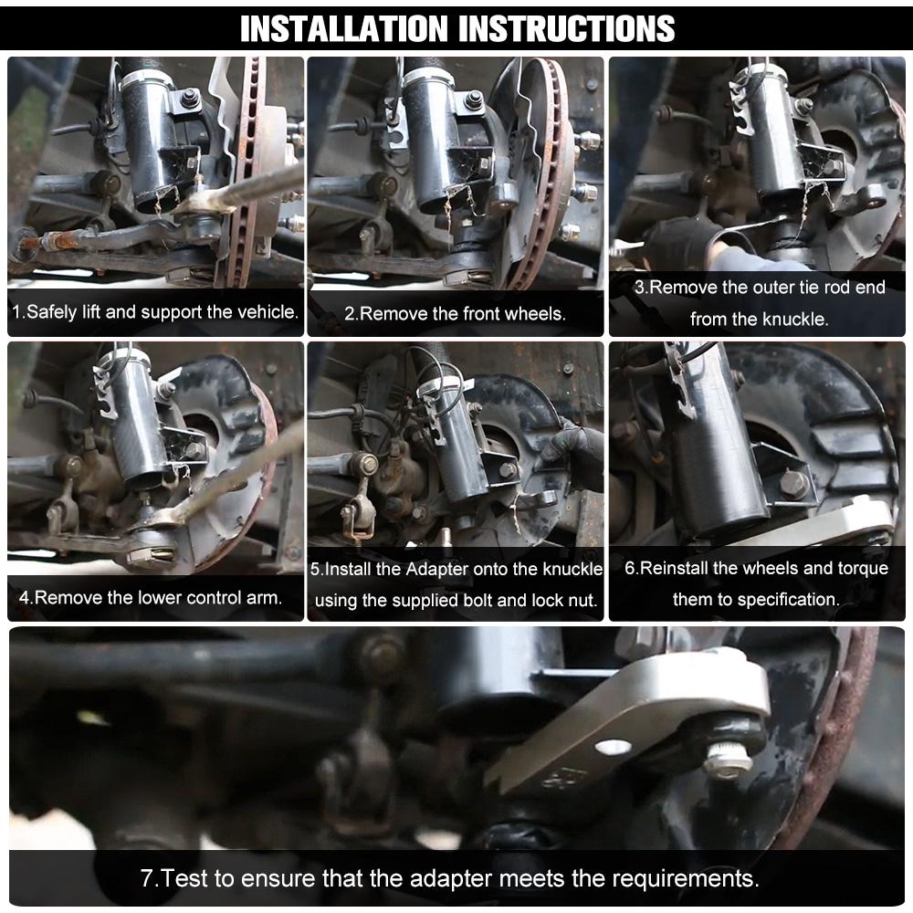 Steering Lock Adapter Increasing Turn Angle About 25%-30% E36 For BMW M3 Tuning Drift Power