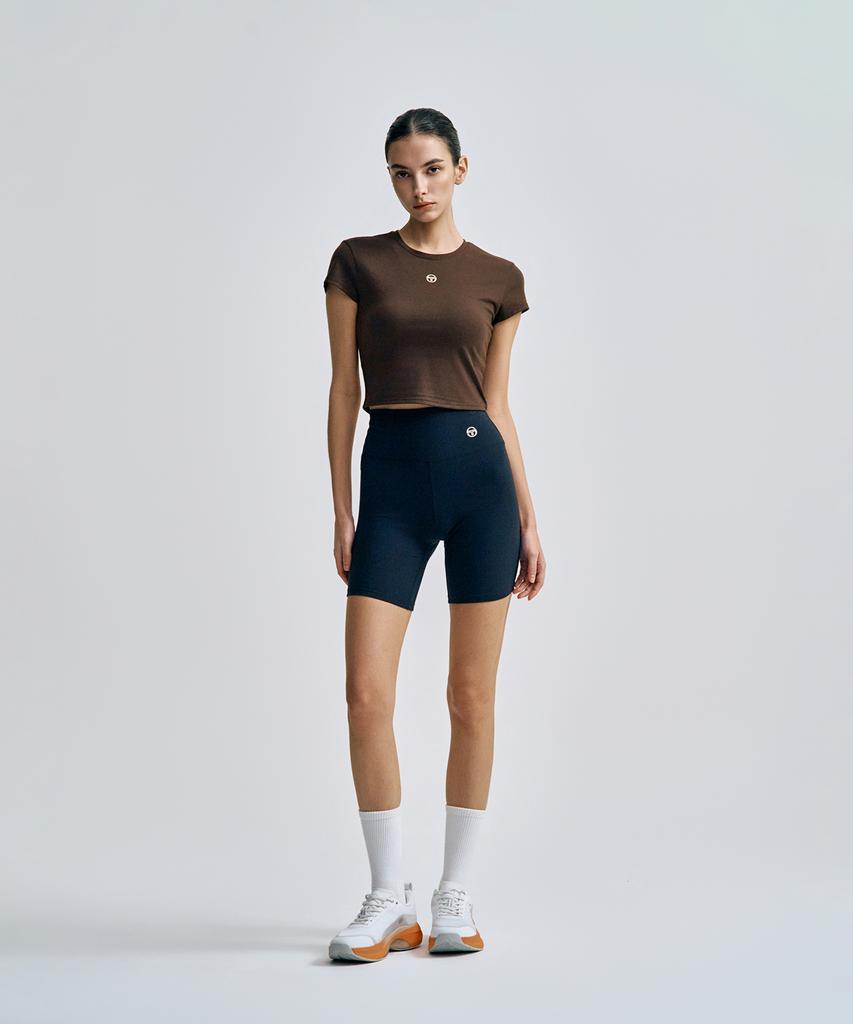 SERGIO TACCHINI W Marshmallow Biker Shorts