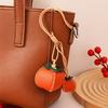 Хурма DIY Материал Пакет Брелок Груша Кожа Брелок Модный Фруктовый Подвес для Сумки Женщины