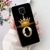 For Xiaomi Redmi Note 9 Pro Case Note 9S Cute Crown Letters Cover Clear Silicone Phone Case For Redmi Note 9 Pro Max Soft Fundas