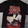 Morbid Angel Двусторонняя группа дэт-метал Пентаграмма Бафомет Графический принт с текстами Тяжелый металл Уличная одежда Футболка