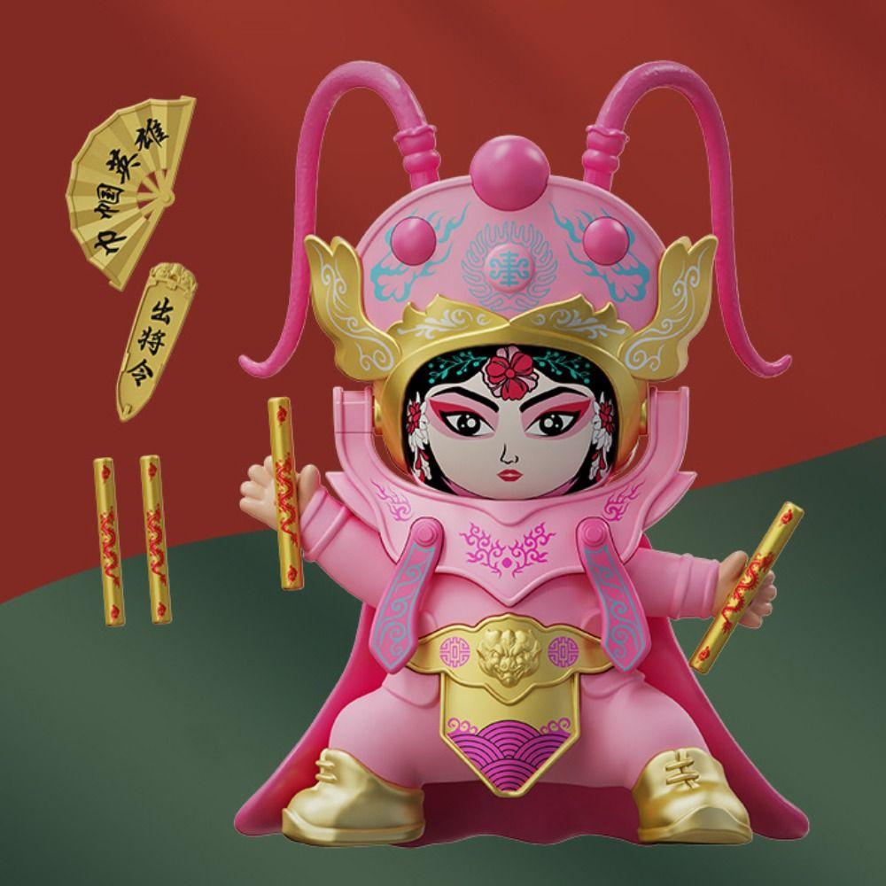 ПВХ Сычуаньская кукла с меняющимся лицом Фигурка с меняющимся лицом сычуаньской оперы Дом Школа Путешествия