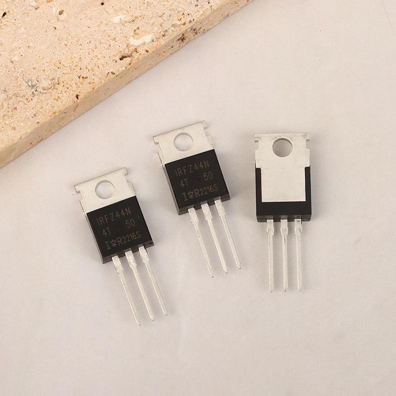 Original MOS Transistor Bundle 55V 49A - 10 Count IRFZ44N TO220