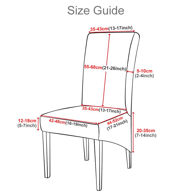 Чехол для стула большого размера с принтом, чехлы на длинные спинки, чехлы для стульев для обеденного стола, для дома, ресторана, отеля, вечеринки, свадьбы, банкета