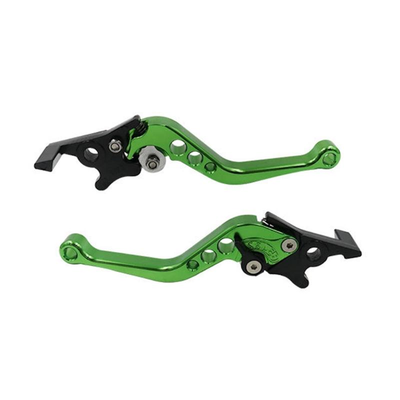 2Pcs Adjustable Double Disc Brake Motorcycle Modification Accessory Double Disc Brake Handle Lever for Scooters Electric