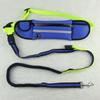 Reflective Waterproof Pet Running Waist Bag with Traction Rope