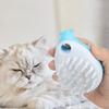 Pet Comb Soft Silicone Depilation Cats Bath Hair Brush Comb Clean The Thoroughly Body Massage Brush Bath Brush Grooming Supplies