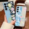Чехол с рисунком синего кита для Samsung Galaxy S26 S25 S24 Ultra S23 S25 FE A57 A17 A37 A16 A56 A55 A15 A35 A36 Мягкий ТПУ чехол для телефона