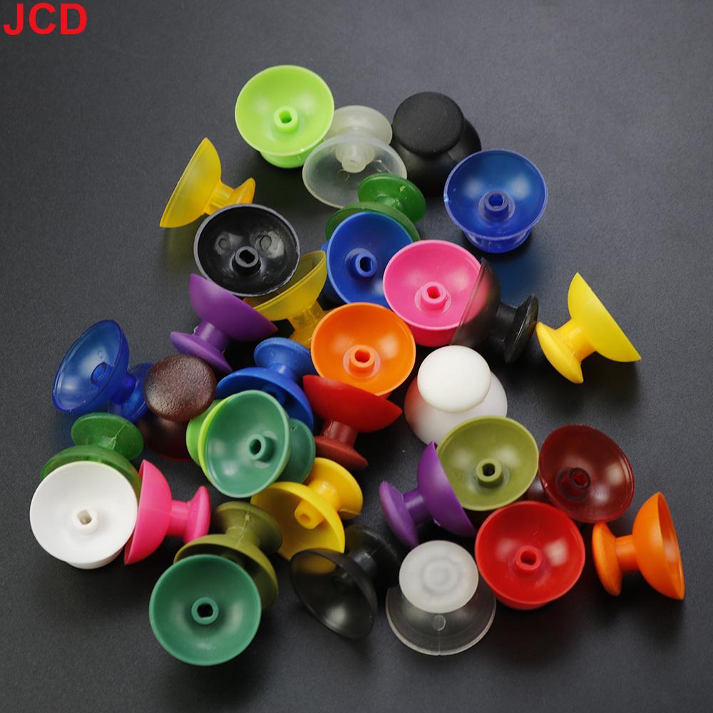 JCD 2pcs For PS3 Game Controller 3D Analog Joystick Stick Module Mushroom Cap Thumb Cover Replace Accessories
