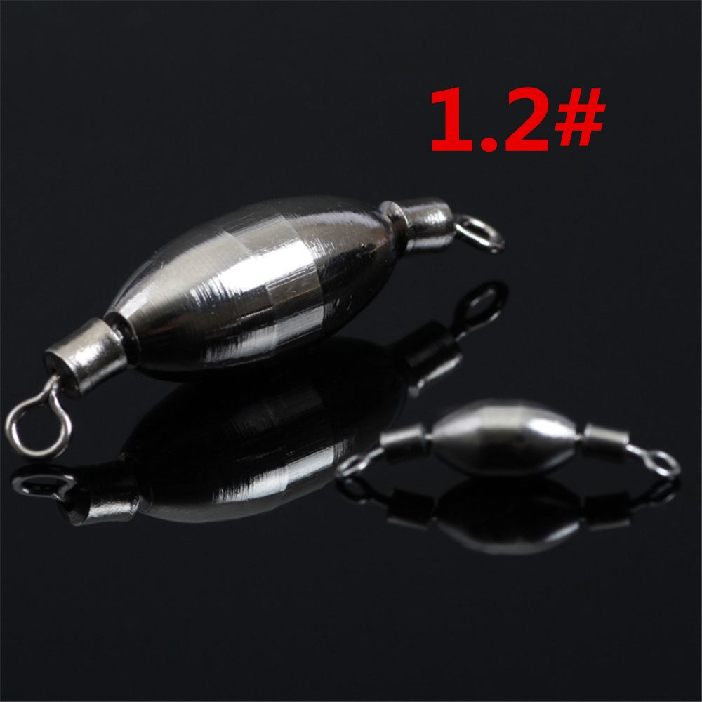 Durable Counterweight Sinkers Fishing Swivels Tackle Accessories Fishing Tools Connector Connecting