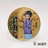 Red Chamber Dream Jinling Twelve Hairpins Commemorative Medal, Metal Crafts, Color Printed Badge, Small Gift