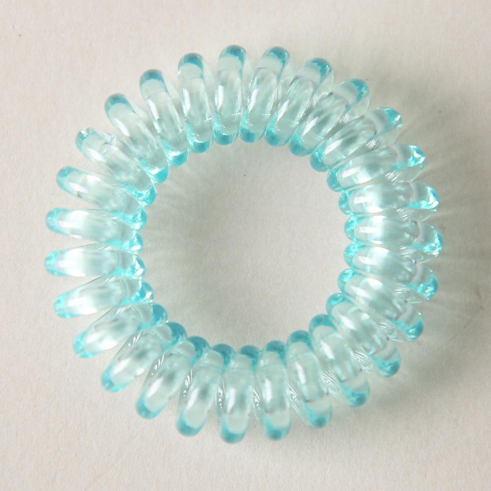 Korean Style Elastic Hair Bands: 40 Transparent Colors, Soft & Seamless Hair Accessories