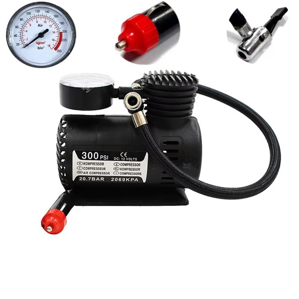 300psi Мини Автомобильный Воздушный Компрессор Универсальный Автомобильный Насос Для Накачивания Шин Велосипедные Шины