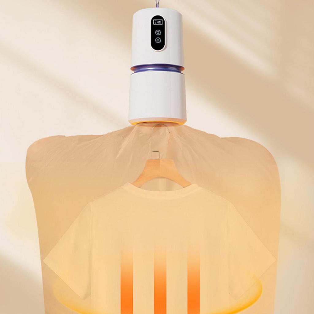 Мини-сушилка бытовая маленькая детская сушилка с подогревом дорожная портативная сушилка