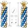 1/2 комплекта подставок для воздушных шаров, 2 м, регулируемый держатель для воздушных шаров для свадьбы, дня рождения, вечеринки, детского душа, рождественских украшений