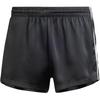 Pride Shn Comfortable Striped Elastic Waist Straight Casual Shorts Men Shorts Black IZ4892