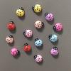 10pcs Mixed Color Ladybug Refrigerator Magnets Home Decor Creative Magnet Message Stickers Magnetic Decorations