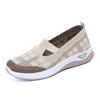 Summer New Comfort Casual Women's Shoes Fashion Soft Sole Breathable Hollow Out Flat Shoes for Women