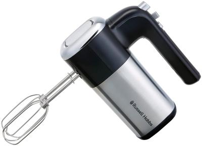 Миксер ручной электрический венчик Oishi and Associates Russell Hobbs с 5 скоростями, серебристый 2500JP
