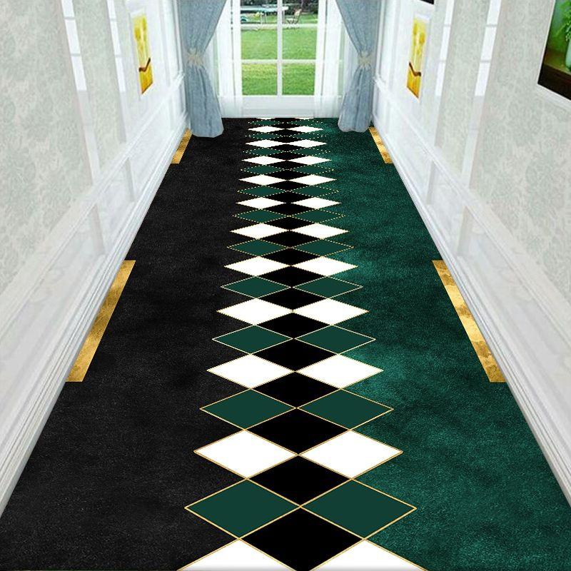 WTEMPO Длинный ковер для коридора, коврик для прихожей/коридора, коврик для прохода в отеле, напольный коврик, противоскользящий коврик