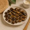 Tigers Eye Tumbled Stones Small, 24 Pieces