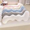 Full Body Support Pillow Cooling for Adults & Side Sleepers, Breathable L-Shaped Long Pregnancy Sleeping Hugging Pillow, Leg Cushion with Removable