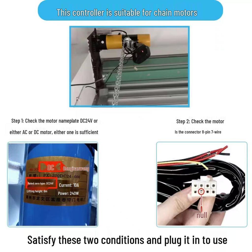 Taibang DC24V Roller Shutter Control Box w/ Backup Power