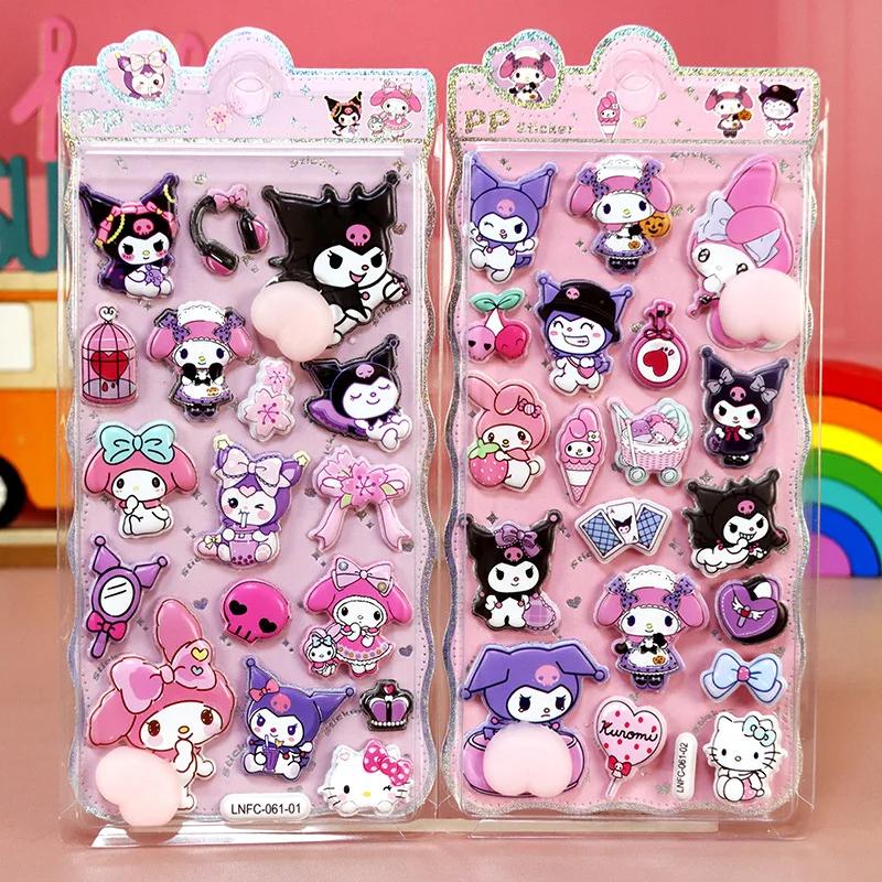 3D Kawaii Happy Buttocks Sticker And Cartoon Soft Pinched Children'S Decompression Bubble Sticker Phone Case Decoration Sticker