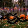 6PCS Realistic Halloween Bat Grounds Insertion Flying Bat Bat Card Insertion  Outdoor Party