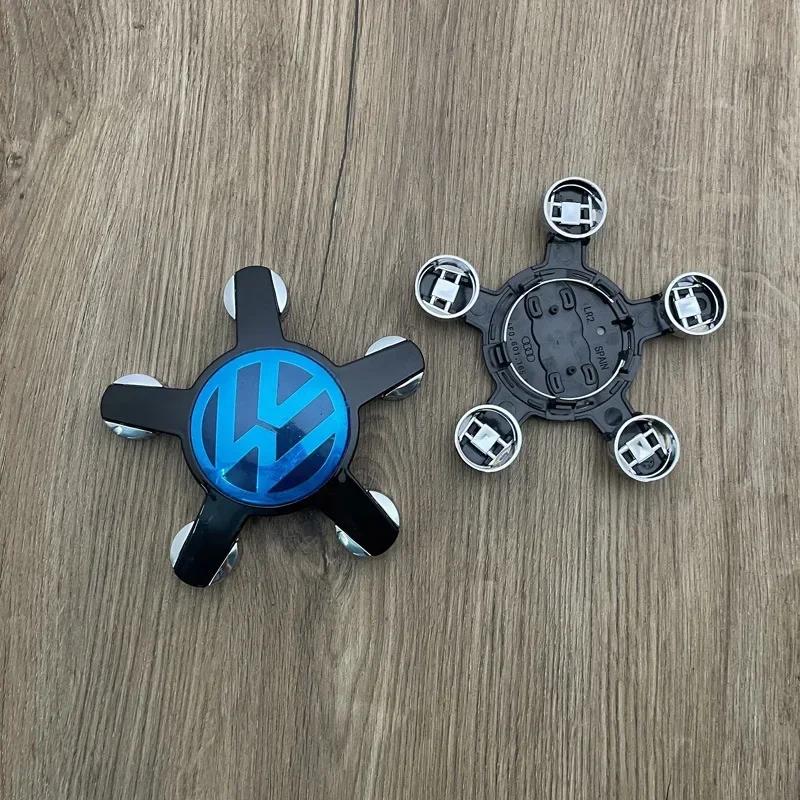 Для VW VOLKSWAGEN Новые 4 шт. 135 мм Пять лучей Центральная заглушка колеса автомобиля Колпачки ступицы Значок логотип 8R0601165 4F0601165N Для Volkswagen VW Au