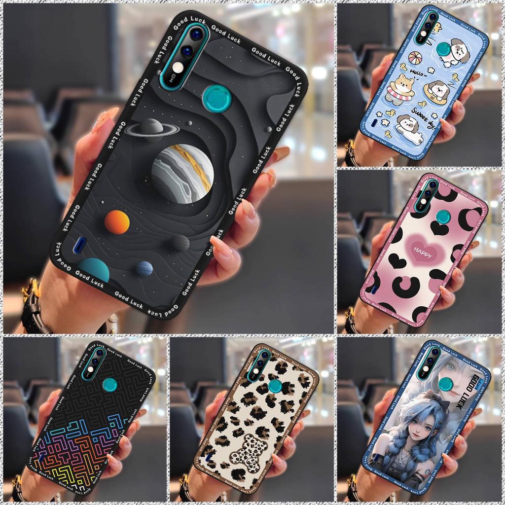 Cute Anti-knock Phone Case For Itel A56/A56 Pro protective Back Cover Cover Full wrap Durable Anti-dust Dirt-resistant