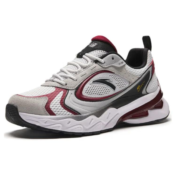 Anta Мужские ретро-кроссовки Millennium 7 Chunky Dad Shoes Цвет: Слоновая кость Белый Бордовый Черный 112428890-1
